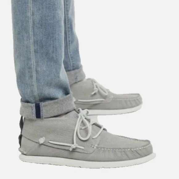 UGG Men's Beach Moc Chukka Boots size 9 $135 in Grey - Picture 1 of 9